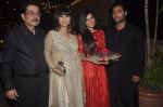 Neeta Lulla, Nishka Lulla at Amitabh Bachchan and family celebrate Diwali in style on 23rd Oct 2014